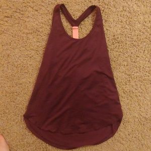 Old navy maroon work out tank